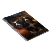 Berner Mountain Puppy Herfst Delight Pompoen Notitieboek (Rechterzijde)