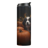 Berner Mountain Puppy Herfst Delight Pompoen Thermosbeker (Gedraaid links)