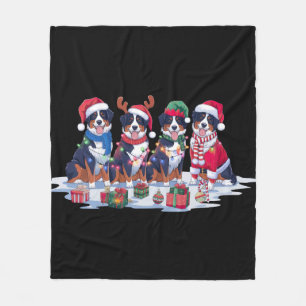 Berner Mountain Santa hat gewei elf Kerstmis Fleece Deken