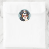 Berner Mountin Dog Sticker (Tas)