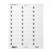 Berner Mt. Hond retour adres label (Full Sheet)