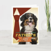 Berner Mt. Hond Vaderdag Kaart (Voorkant)