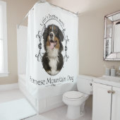 Berner Mt. Hondendouchegordijn Douchegordijn (In situ)