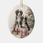  Berner Mt. Hondenkerst Keramisch Ornament (Rechts)