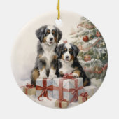  Berner Mt. Hondenkerst Keramisch Ornament (Achterkant)