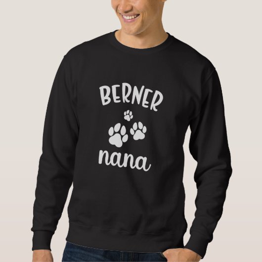 Berner Nana Cute Dog Bernese Mountain Dog Trui (Voorkant)