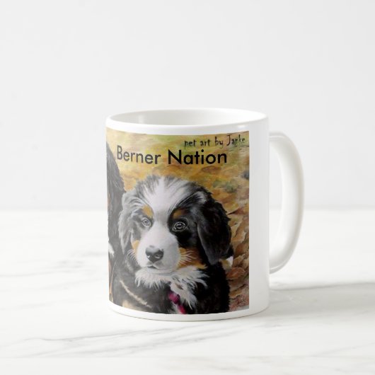 Berner Nation mok koffie (Voorkant rechts)