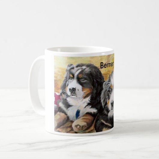 Berner Nation mok koffie (Voorkant links)