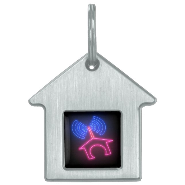 Berner Nation pet label Huisdieren Naamplaatje (Voorkant)