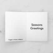 Berner Nation wenskaart Feestdagen Kaart (Binnen)