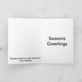 Berner Nation wenskaart Feestdagen Kaart (Binnen)