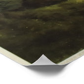 Berner Oberland, Schweiz, Travel Ski Poster (Hoek)