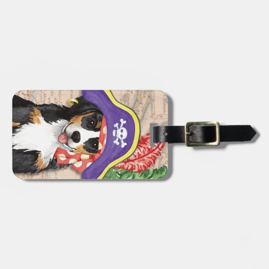 Berner Pirate Bagagelabel (Voorkant horizontaal)