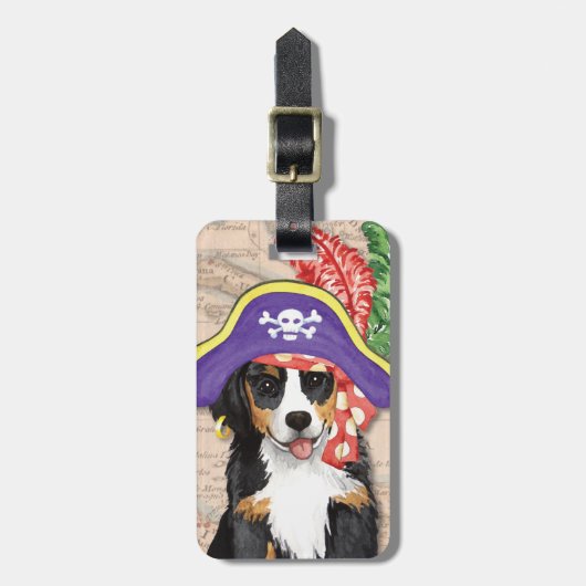 Berner Pirate Bagagelabel (Voorkant verticaal)