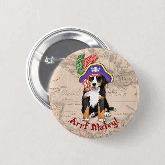Berner Pirate Ronde Button 5,7 Cm (Voorkant /achterkant)