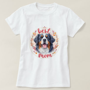 Berner Sennen voor 'Best Mom' T-shirt