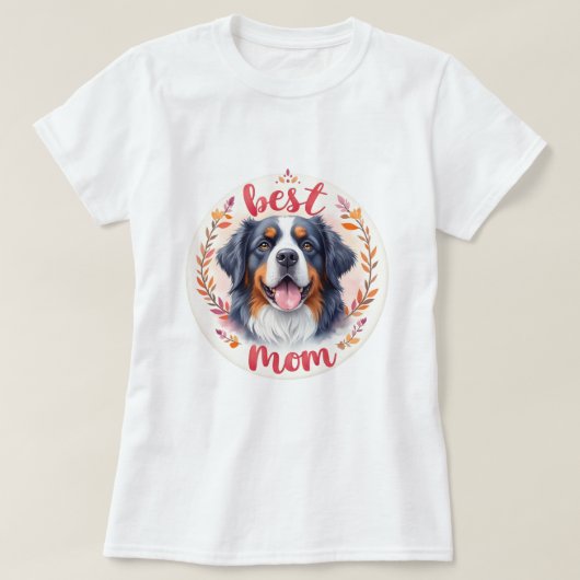 Berner Sennen voor 'Best Mom' T-shirt (Design voorkant)