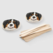 Berner Sennenhond 3D Geïnspireerd Handwaaier (Niet-gemonteerd)
