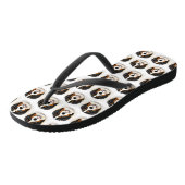 Berner Sennenhond 3D Geïnspireerd Teenslippers (Schuin)