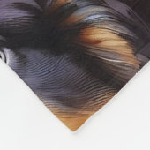 Berner Sennenhond AI Puppy Fleece Deken (Hoek)