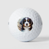 Berner Sennenhond AI Puppy Golfballen (Voorkant)