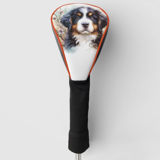 Berner Sennenhond AI Puppy Golfheadcover (Voorkant)