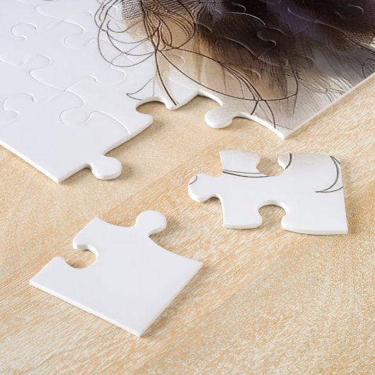 Berner Sennenhond AI Puppy Legpuzzel (Zijkant)