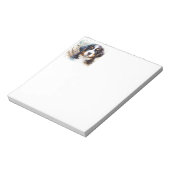 Berner Sennenhond AI Puppy Notitieblok (Linkerzijde)