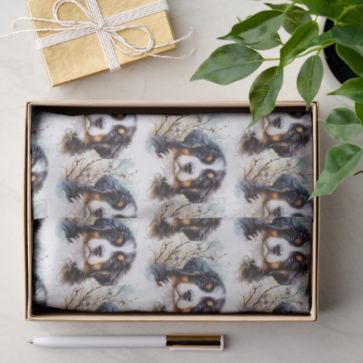 Berner Sennenhond AI Puppy Tissuepapier (Geschenk)