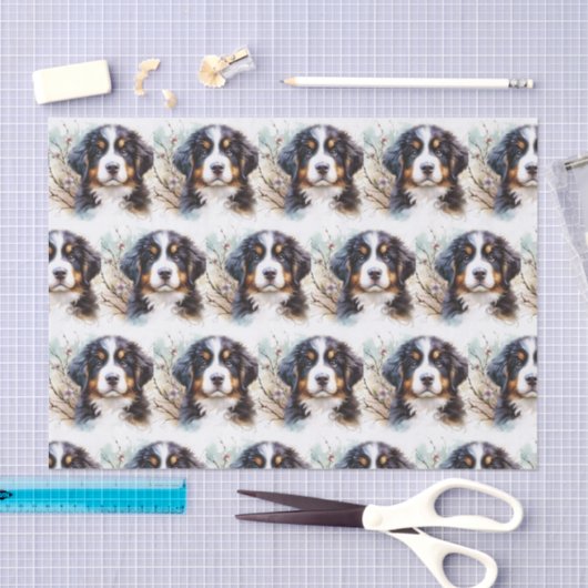 Berner Sennenhond AI Puppy Tissuepapier (Craft)