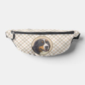 Berner Sennenhond Berner Schilderen Schattigee Pet Heuptasje (Liggend)