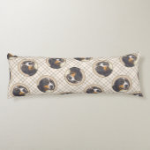 Berner Sennenhond Berner Schilderen Schattigee Pet Lichaamskussen (Achterkant)