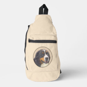 Berner Sennenhond Berner Schilderen Schattigee Pet Sling Bag