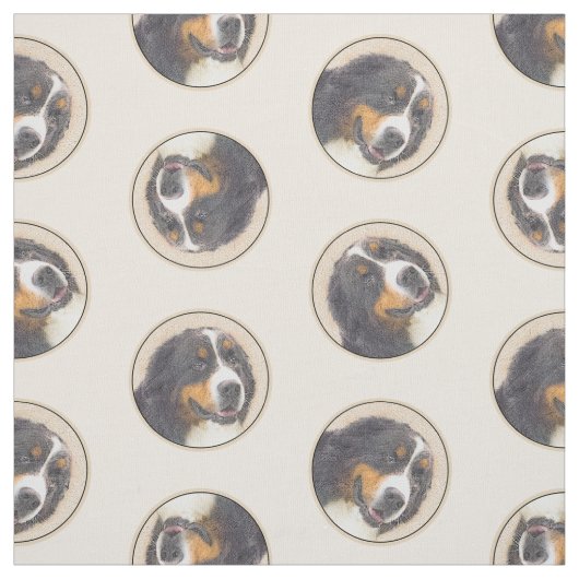 Berner Sennenhond Berner Schilderen Schattigee Pet Stof (Swatch)