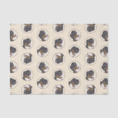 Berner Sennenhond Berner Schilderen Schattigee Pet Tissuepapier (Voorkant)