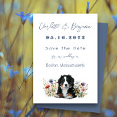 Berner Sennenhond bruiloft Save the Date