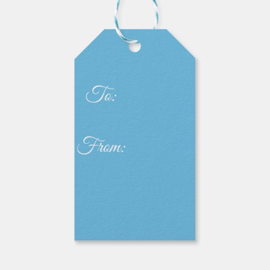 Berner Sennenhond en Orka Kerstmis Cadeaulabel (Achterkant)