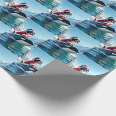 Berner Sennenhond en Orka Kerstmis Cadeaupapier (Hoek)