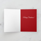 Berner Sennenhond en Orka Kerstmis Kaart (Binnen)