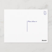 Berner Sennenhond Hallo, Liefde, Sorry, Dank je Briefkaart (Achterkant)