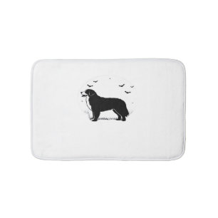 Berner Sennenhond – Halloween Moon Silhouette O Badmat