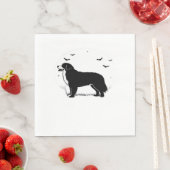Berner Sennenhond – Halloween Moon Silhouette O Servet (Insitu)