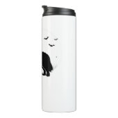 Berner Sennenhond – Halloween Moon Silhouette O Thermosbeker (Geroteerd rechts)