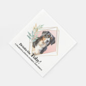 Berner Sennenhond Ik doe ook servetten (Hoek)