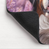 Berner Sennenhond in lavendel Muismat (Hoek)