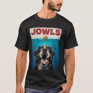 Berner Sennenhond Jowls Classic Schattig Dier T-shirt
