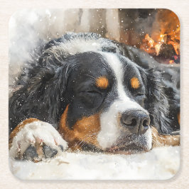 Berner Sennenhond Kartonnen Onderzetters