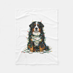 Berner Sennenhond Kerst Ik Gaat Goed Alles Fleece Deken