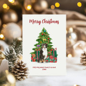 Berner Sennenhond Kerstkaart