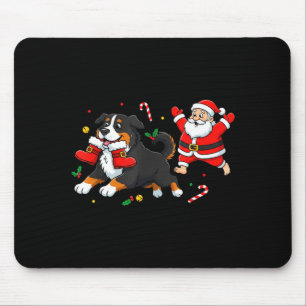 Berner Sennenhond Kerstman Laarzen Kerst W Muismat
